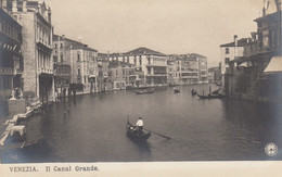 VENEZIA-IL CANAL GRANDE- CARTOLINA VERA FOTOGRAFIA( NPG)-NON VIAGGIATA 1905-1908 - Venetië (Venice)