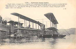 CPA AVIATION HYDRAVION JANSON COLLIEX - ....-1914: Precursors