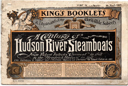 Petit Livre : Transport - Bateau à Vapeur : Hudson River Steamboats - Bateaux à Vapeur Sur La Rivière Hudson : 16 Pages - United States