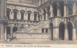 VENEZIA-DETTAGLIO CORTILE DEL PALAZZO DUCALE-CARTOLINA VERA FOTOGRAFIA( NPG)-NON VIAGGIATA  1905-1908 - Venezia (Venice)