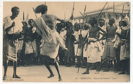 CPA - DJIBOUTI - Danse De Guerre "Issas" - Gibuti
