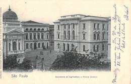 CPA BRESIL SAO PAULO SECRETARIA DA AGRICULTURA E POLICIA CENTRAL DOS SIMPLE ECRIT 1902 - São Paulo