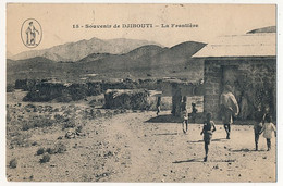 CPA - DJIBOUTI - Souvenir De ... - La Frontière - Gibuti