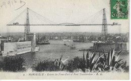 Carte Postale - CPA Dpt N°13 BOUCHES DU RHONE - Ecrite Et Datée De 1906 - MARSEILLE - Entrée Du Vieux-Port Et Pont... - Vieux Port, Saint Victor, Le Panier