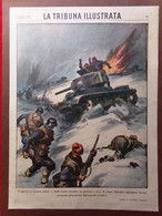 Copertina Tribuna Illustrata Nr. 51 Del 1939 WW2 Guerra Al Polo Finlandia  Russi - Guerra 1939-45