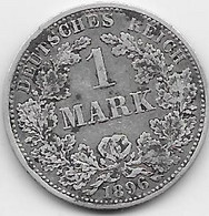Allemagne - 1 Mark 1896 A - Argent - 1 Mark