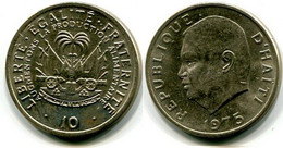 Haiti 10 Centimes (F.A.O.) 1975 Km#120 - Used - Haití