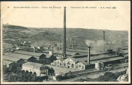 Rive-de-Gier - Usine Des Etaings - Cheminée De 108 Mètres - N°16 BF Paris - Voir 2 Scans - Rive De Gier