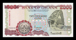 Ghana 2000 Cedis 1995 Pick 30b SC UNC - Ghana