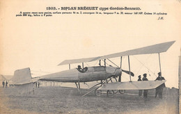 CPA AVIATION BIPLAN BREGUET TYPE GORDON BENETT - ....-1914: Precursori