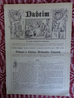 DAHEIM 5 Dezember 1896 Halbheft 10 Komplett - Complete 56 Seiten - Pages. Gardasee, Lago Di Garda Illustrationen - Autres & Non Classés