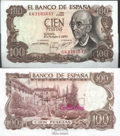 Spanien Pick-Nr: 152a Bankfrisch 1970 100 Pesetas - 100 Peseten