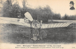 CPA AVIATION MONOPLAN SANTOS DUMONT 19 BIS VUE AVANT - ....-1914: Précurseurs