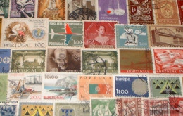 Portugal 100 Different Stamps - Collections