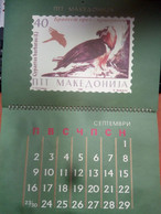 REPUBLIC OF MACEDONIA, STAMPS CALENDAR 1996, PHILATELY + - Grand Format : 2001-...