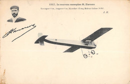 CPA AVIATION LE NOUVEAU MONOPLAN  M.HENRI FARMAN - ....-1914: Précurseurs