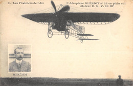 CPA AVIATION LES PIONNIERS DE L'AIR L'AEROPLANE BLERIOT N°22 EN PLEIN VOL - ....-1914: Précurseurs