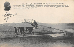 CPA AVIATION MONOPLAN BLERIOT XI - ....-1914: Précurseurs