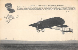 CPA AVIATION MONOPLAN BLERIOT VIII BIS - ....-1914: Vorläufer