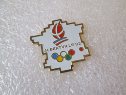 PIN'S    JEUX OLYMPIQUES  ALBERTVILLE 92 - Jeux Olympiques
