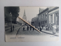 LANGEMARCK - Statiestraat, Anime, Circule 1906 - Langemark-Poelkapelle