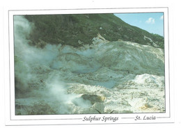 SULPHUR SPRINGS VOLCANO, SOUFRIERE.-  SANTA LUCIA.- CARIBE.- ( ANTILLAS ) - Santa Lucía