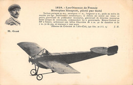 CPA AVIATION LLES OISEAUX DE FRANCE MONOPLAN NIEUPORT PILOTE PAR GOBE - ....-1914: Vorläufer