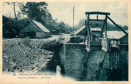 Gourin * Carrière D'ardoises , Un Puits * Mine Mines - Gourin