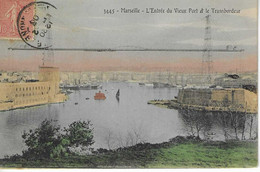 Carte Postale - CPA Dpt N°13 BOUCHES DU RHONE - Ecrite Et Datée De 1906 - MARSEILLE - L'Entrée Du Vieux Port Et Le... - Vieux Port, Saint Victor, Le Panier