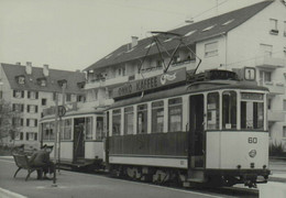 Reproduction - FREIBURG (Fribourg) - Tramway - 1963 - Ternes