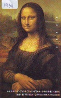 Telecarte JAPON * Leonardo Da Vinci * Mona Lisa  (1938) PHONECARD JAPAN * PAINTING * PEINTURE - Pittura