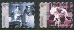 NORWAY 2005 Centenary Of Oslo City Mission MNH / **.  Michel  1523-24 - Ongebruikt