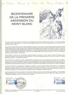 Document Officiel 1986 Chamonix Ascension Mont Blanc - 1980-1989