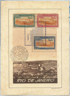 69176 -  BRAZIL - Postal History - MAXIMUM CARD 1953 - AIR MAIL - Maximum Cards