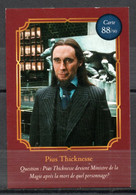 IM605 - Carte Harry Potter Auchan 2021 N°88/90 Pius Thicknesse - Harry Potter