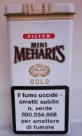 AGIO FILTER MINI MEHARI'S SIGARI METAL SCATOLA ITALY - Empty Cigar Cabinet