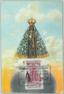 83728 - BRAZIL - Postal History -   MAXIMUM CARD  1957  ART Religion - Maximumkaarten