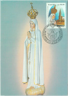 86509 - BRAZIL - Postal History - MAXIMUM CARD - RELIGION Madonna 1987 - Tarjetas – Máxima