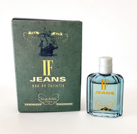 Miniatures De Parfum  IF JEANS  De  SORELLE FONTANA  EDT     + BOITE - Miniatures Hommes (avec Boite)