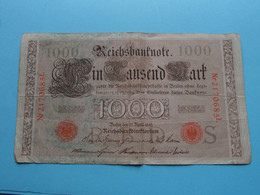 EIN TAUSEND MARK Berlin 21 April 1910 / N° 2170685L ( For Grade, Please See Photo ) ! - 1000 Mark