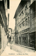 Valence * Rue Et La Maison Des Têtes * Magasin Commerce AU PROGRES - Valence