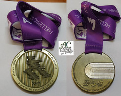 AC - 38th ATHENS MARATHON - THE AUTHENTIC  GREECE  14 NOVEMBER 2021  MEDALLION - Athlétisme