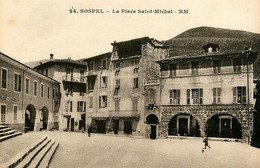 Sospel * La Place St Michel * école Publique De Garçons - Sospel