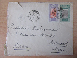 Guinée Française - Enveloppe Voyagée Vers Arcueil En 1930 - Timbres YT N°73 Et 86 - Cartas & Documentos