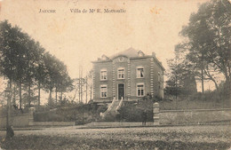 JAUCHE - Villa De Mr E. Mottoulle - Carte Circulé En 1911 - Orp-Jauche