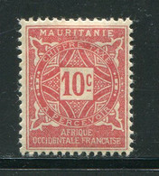 MAURITANIE- Taxe Y&T N°18- Neuf Avec Charnière * - Used Stamps