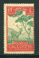 NOUVELLE CALEDONIE- Taxe Y&T N°27- Neuf Avec Charnière * - Strafport