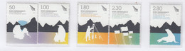 Ross Dependency 2009 50th Ann. Of The Signing Of The Antarctic Treaty 5v ** Mnh (RS154A) - Nuevos