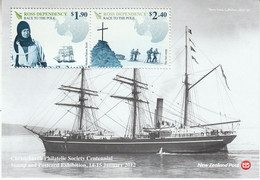 Ross Dependency 2012 Race To The Pole M/s ** M/s (RS156B) - Unused Stamps