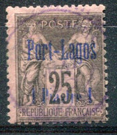 Port Lagos      4  Oblitéré - Used Stamps